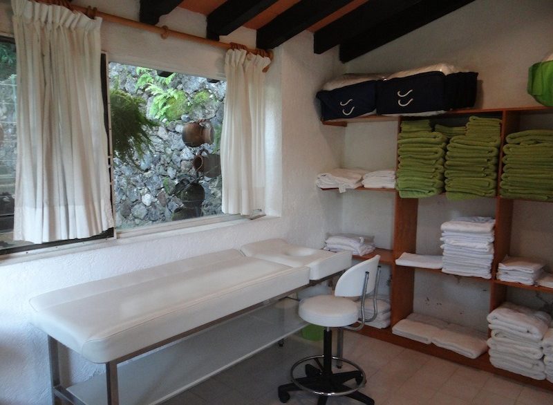 cuarto de masajes